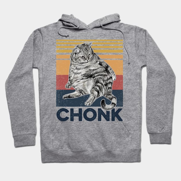 Cat Chonk Hoodie by Sunset beach lover